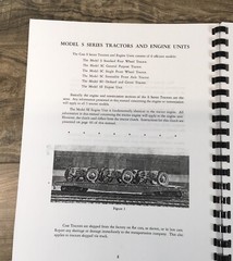 Case S SC SO Tractor Service Manual Parts Catalog Operators Set SN 5600000-After