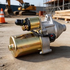 AGT R420 Starter Motor Part for RATO Engine Mini Excavator H15/H12R/H13R/QH12R