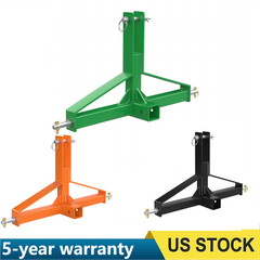 3 Point Trailer Hitch w/2″ Receiver for Category 1 Tractor Drawbar Hitch Adapter