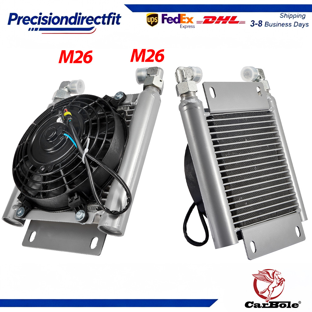 New M26 Radiator Plus Hydraulic Fan For AGT 1-1.8Ton Mini Excavators H12 QH12