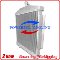 2 Rows Aluminum Radiator for Lincoln Welder 200 250 AMP SA200 SA250 G1087 H19491