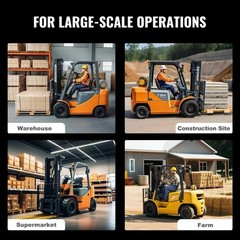 96″ Heavy Duty Steel Forklift Fork Extensions 4000LBS 4.5″ Width 1 Pair