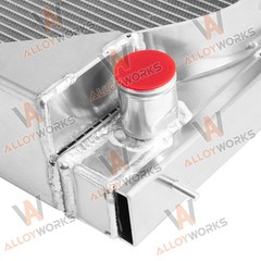 4 Row Aluminum Tractor Radiator For Case 580C 584C 585C 586C D89103 D77843