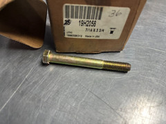 19H2058 GENUINE OEM John Deere BOLT 7/16 x 3-3/4 In Both Silver and Gold
