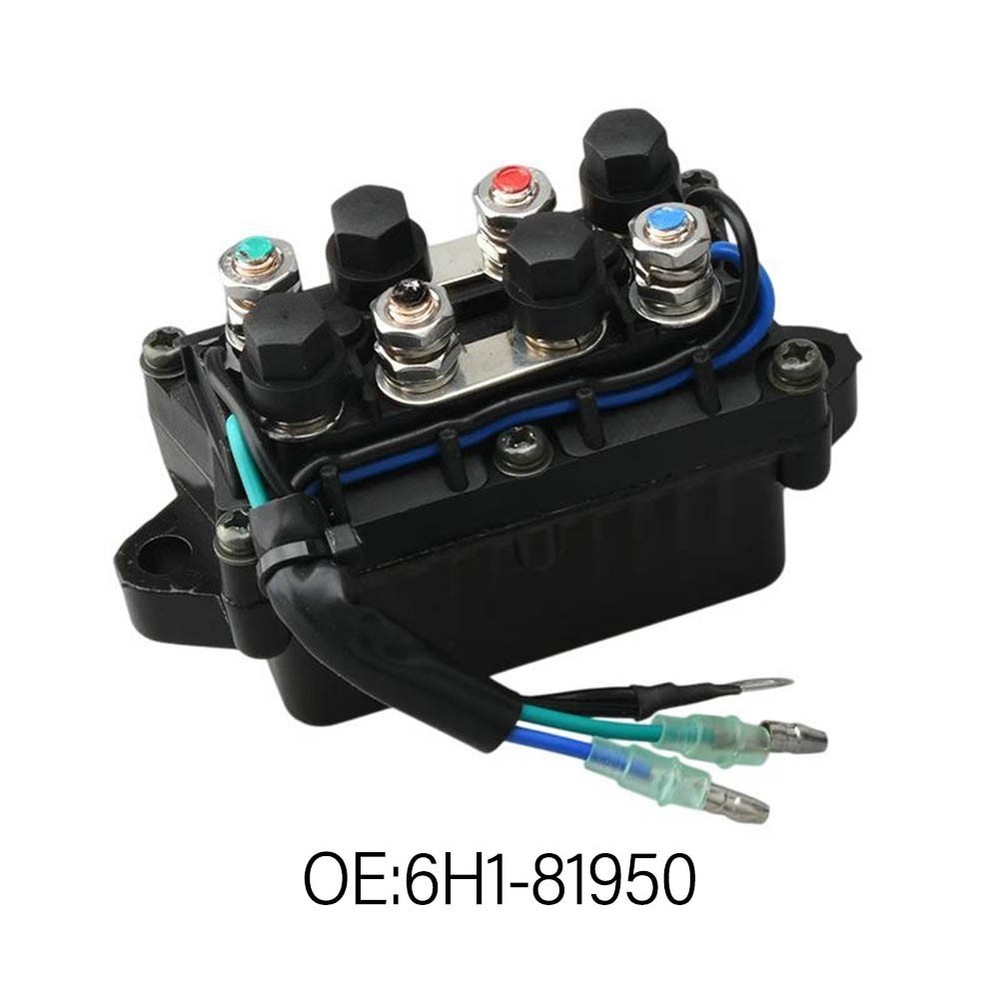 6H1-81950 Relay Assy for Power Trim Tilt on 30 40 50 60 For HP Marine Outboards
