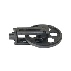 For Mini Excavator Accessories ISDZJL-H12 Front Idler Track Idler Wheel Assembly
