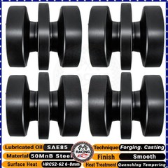 4PCS Bottom Roller For Kubota SVL65 SVL65-2 SVL75 SVL75-2 SVL95 SVL95-2 SVL97