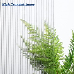 Bps 6Pcs 24 W X 48 L X 0.32 Polycarbonate Panels Waterproof Uv Protected