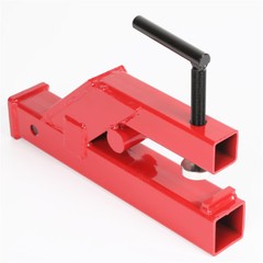 2″ Mount Receiver Trailer Hitch Clamp On Bucket Bobcat Deere Tractor Skid Steer