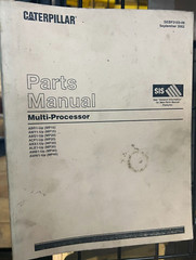 Caterpillar MP15 MP20 MP30 MP40 Multi-Processor Parts Manual – see sn in photo
