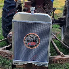 3 Row Aluminum Radiator Fits Ford 8N 9N 2N Tractors 8N8005 86551430