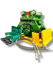 JMA Excavator Plate Compactor 3-4.5 Ton 40mm Pin Vibratory Heavy Duty Steel