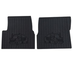 Semi Truck Black Mats Floor Mats Liners Fits w/ VNL (2003-2014) – 2 Pcs Set