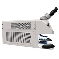 200W Jewelry Spot Laser Welder Laser Welding Machine For Gold Silver Metal 7inch