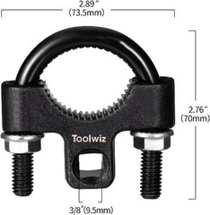 Inner Tie Rod Removal Tool, 3/8” Universal Low Profile Tool and Inner Tie Rod H
