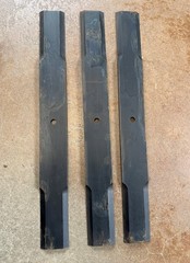 Ventrac Mower Blades 79.0048 ( Set of 3 ) for HQ680 & HQ682 Mowers
