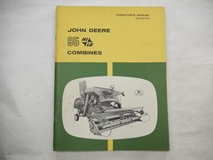 Operator’s Manual, John Deere 95 HI-LO Combines, OM-H90740H, Paperback
