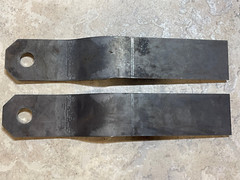 Wolverine Skidsteer Brush Hog Cutter REPLACEMENT Mild Steel Grass Mower Blades