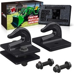 Versatile Grab Hooks for Tractor, Truck, RV – Heavy Duty, Rust Resistant, 2 Pack
