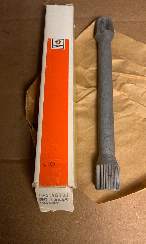 NOS Detroit Diesel Blower Drive Shaft 5146721