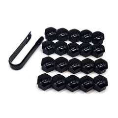 20 Pcs Car Wheel Lug Nut 17/19/21mm Bolt Cover Protect Hub Screw Cap