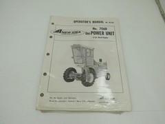 New Idea 706D Uni-Power Unit 6 Cyl Diesel Operator’s Manual