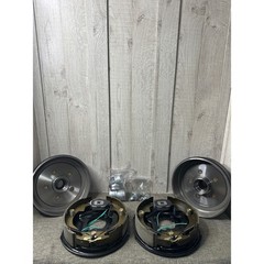 5 on 5 Bolt Circle Drum Kits w/ 10″ Lt & Rt Electric Brake 3500 lbs Trailer Axle