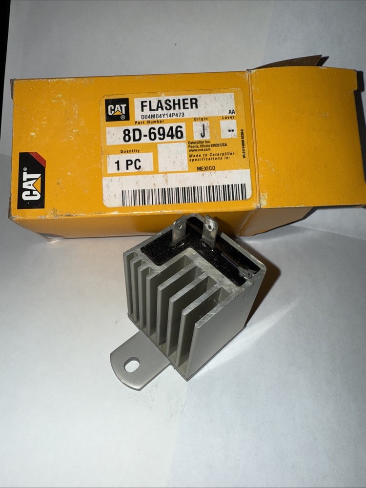 NEW GENUINE OEM Caterpillar CAT 8D-6946 Flasher 24V 8D6946 MODEL 1425CR