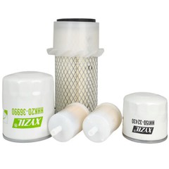 In-Line Fuel Air Oil HST Filter Kit Fit for Kubota G1700 G1800 G1900 G2000