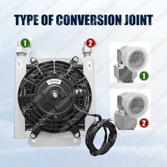 AGT Radiator Plus Hydraulic Fan For 1-1.8 ton AGT Mini Excavators H12-QH12SRQ