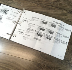 Case 1840 Uni-Loader Skid Steer Service Repair Manual Technical Shop Book Binder
