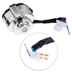Ignition Switch Gas, Cap Helmet Steering Lock Key Set for Honda Shadow VLX VT