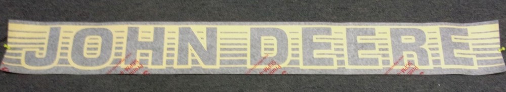 N221873-C NEW FOR JOHN DEERE BLACK AND YELLOW STICKER 47″ X 6″