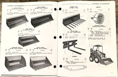 Gehl HL 2500 Hydra Cat Skid Steer Loader Parts Operators Service Manual