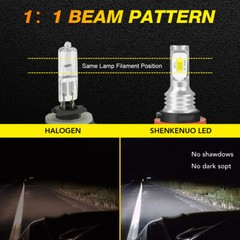 2 Bright 6000K LED light bulb for Polaris ATV 2010 SPORTSMAN 300 Headlight: USA