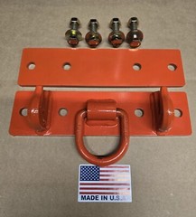 JD John Deere, Kubota Compact Tractor Bolt on Chain Hooks, D Rings