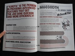 KUBOTA M6030 DT DTN M8030DTM M7950DT TRACTOR NEW PRODUCT” CATALOG BROCHURE GUIDE