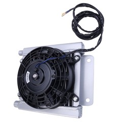 FOR H12 / QH12 MINI EXCAVATOR ATTACHMENT RADIATOR PLUS HYDRAULIC OIL COOLER FAN