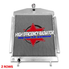 2 Rows Aluminum Radiator for Lincoln Welder 200 250 AMP SA200 SA250 G1087 H19491