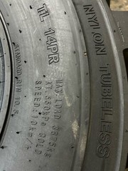 (2-Tires) 14X17.5 14 PLY ROAD CREW SKS DEEP SKID STEER TIRES 14-17.5 14175