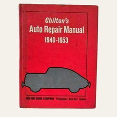 Chilton Auto Repair Shop Manual 1940-1953 Ford Chevy Buick Cadillac Classic Cars
