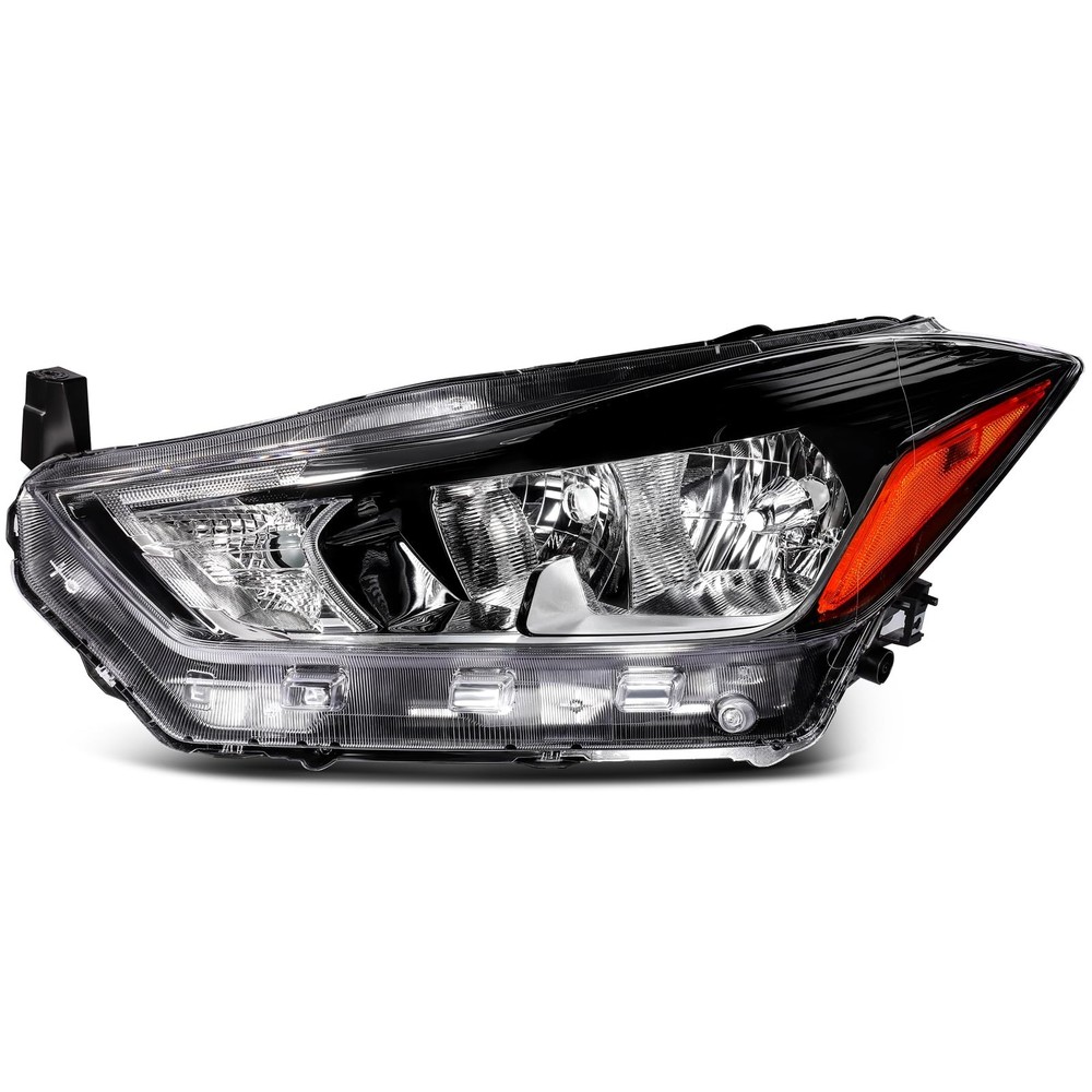 Halogen Black Clear Headlight Driver Side 2017-2020 Nissan Kicks 26060-5RL0A