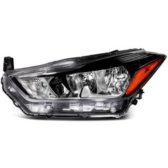 Halogen Black Clear Headlight Driver Side 2017-2020 Nissan Kicks 26060-5RL0A