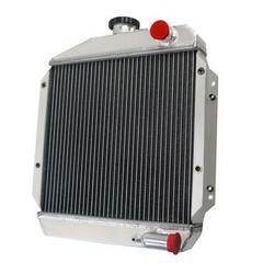 119621-44500 3-Row Full Aluminum Radiator for Yanmar 3TNE74 Diesel Silver