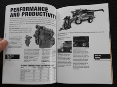 2003 Genuine JOHN DEERE Dealer 9660 9760 9860 STS CTS COMBINE Sales Manual MINTY