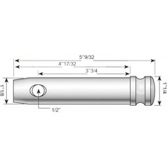 S.5033 Lower Link Pin – Standard (Fits CAT. 2) Fits Lely