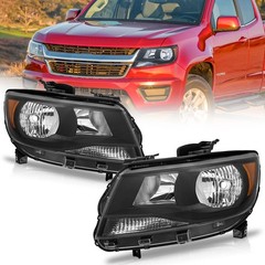 Factory OE Style Headlights 2015-2022 Chevy Colorado 4-Door Extra Cab Pair