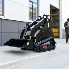 Mini Skid Steer Loader 13.5HP Rato Gas Engine Tracked Hydraulic for Farm Garden