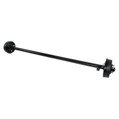 3500Lbs 5 Lug Electric Brake Trailer Axle 89in Hub 74in Spring 5×4.5 Bolts