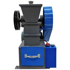 Electric Jaw Crusher Enlarged Inlet Slag Stone Coom Crushing Machine 220V 2.2KW